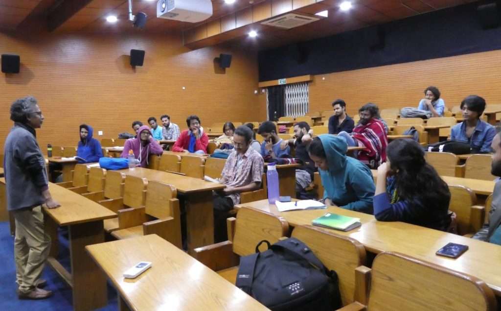WITH STUDENTS AT SRFTI